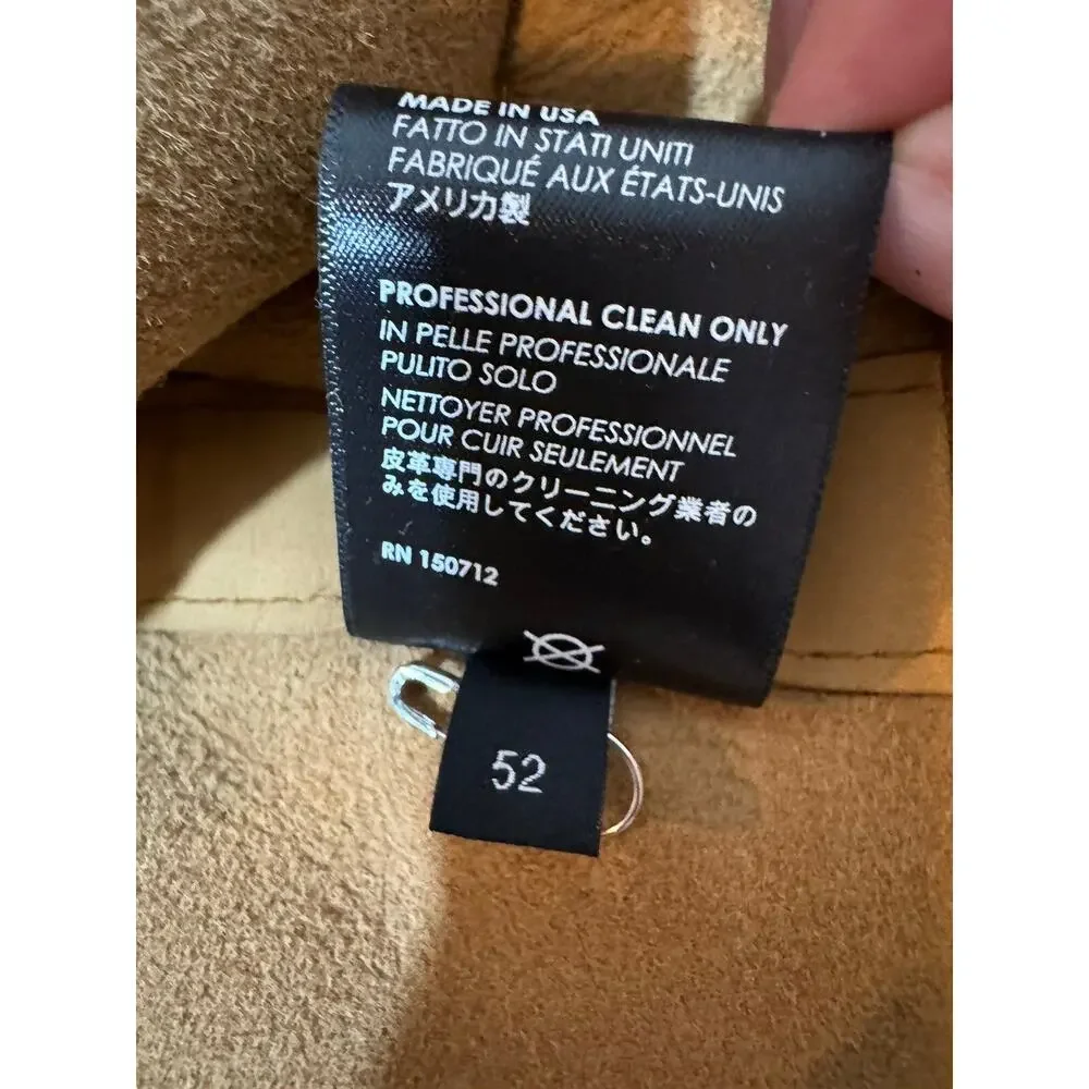 EUC Amiri Oversized Shearling Jacket